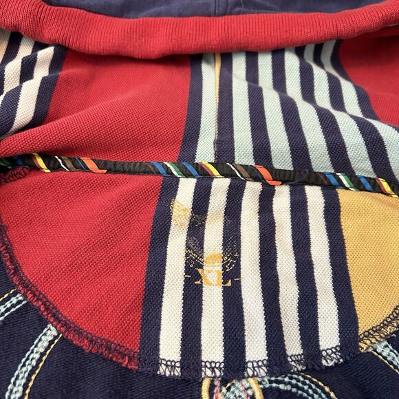 VTG Y2k Gino Green Global Embroidered Full Zip Hoodie Jacket Sz XL RARE 999 JNCO - Picture 7 of 13